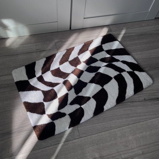 Kilimėlis „Ruda iliuzija“