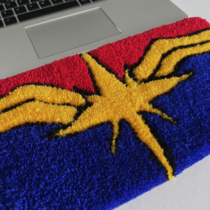 Kilimėlis prie klaviatūros „Kapitonė Marvel“