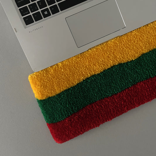 Kilimėlis prie klaviatūros „Trispalvė“